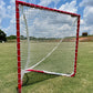 Crankshooter® Box Lacrosse Goals, Pair (Qty 2), 4'x4'x4', 29 lbs Each, Includes 5mm White or Black Nets