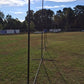 Crankshooter® Backstop CURV Adjustable-Angle Lacrosse System, 10'x30', with 3mm Knotted Poly Net