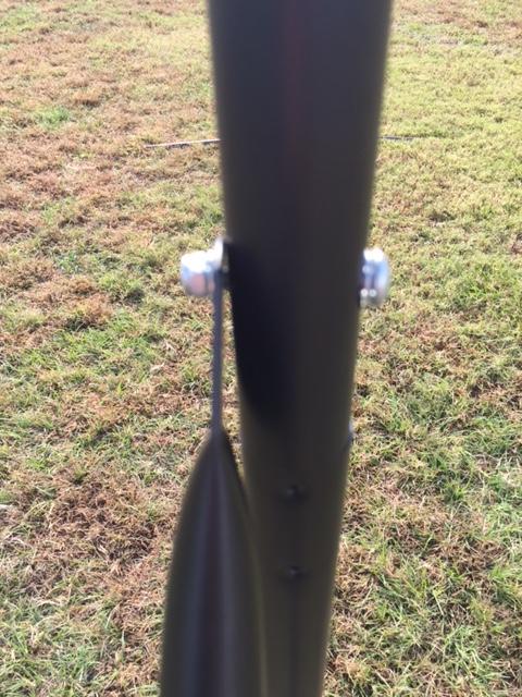 Crankshooter® Backstop CURV Adjustable-Angle Lacrosse System, 10'x30', with 3mm Knotted Poly Net
