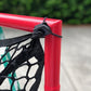 Crankshooter® Box Lacrosse Goal, 4'x4'x4', 26 lbs, Includes 5mm Black Net