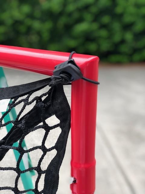 Crankshooter® Box Lacrosse Goal, 4'x4'x4', 26 lbs, Includes 5mm Black Net