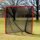 Crankshooter® College/High School Game Lacrosse Goal, 6'x6'x7', 118 lbs, Flat Base with Lacing Rails, Net Optional (6mm or 7mm)