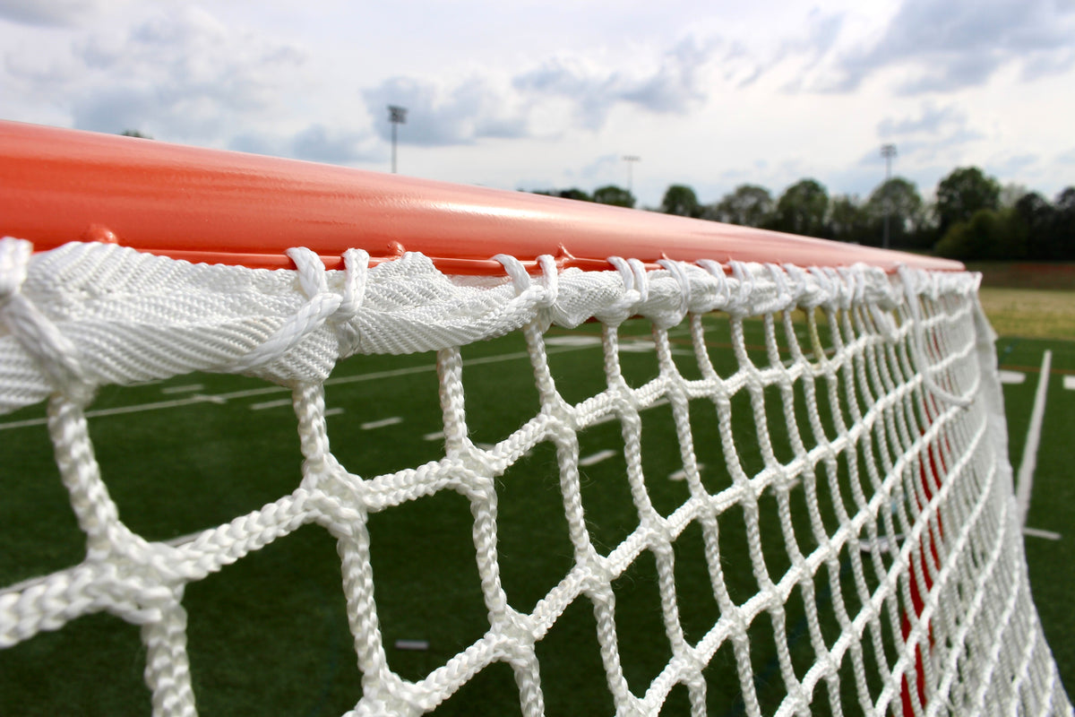 Crankshooter® High School Practice Lacrosse Goal, 6'x6'x7', 59 lbs, Lacing Rails, Includes 6mm or 7mm Net