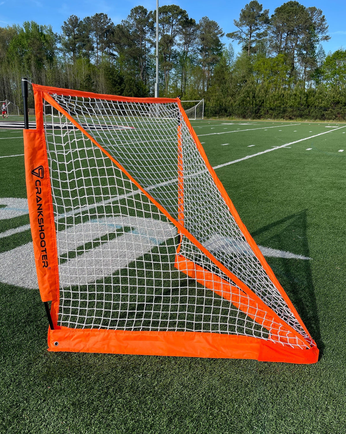 Crankshooter® Pop-Up Lacrosse Goal, 6'x6' or 4'x4', Quick Setup, Mobile