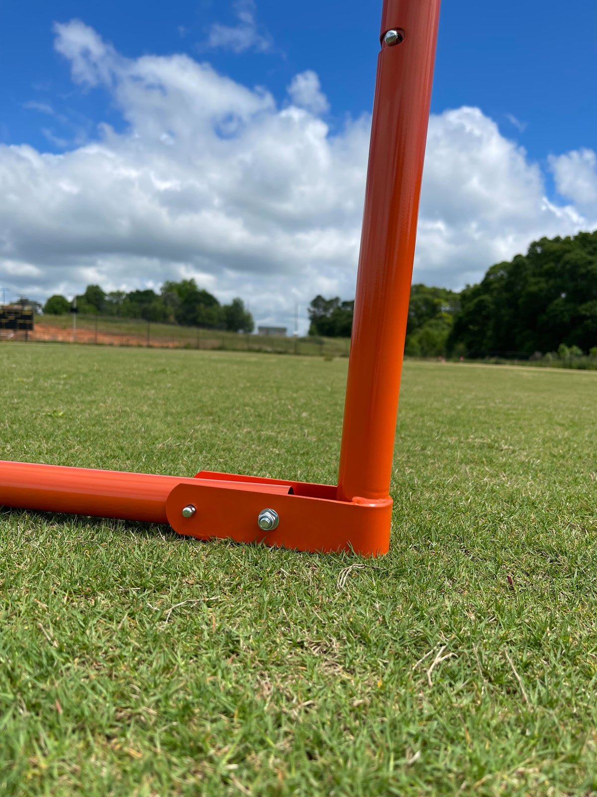 Crankshooter® Folding Lacrosse Goal, Frame Only, 6'x6'x7', 30 lbs