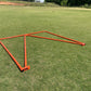 Crankshooter® Folding Lacrosse Goal, Frame Only, 6'x6'x7', 30 lbs