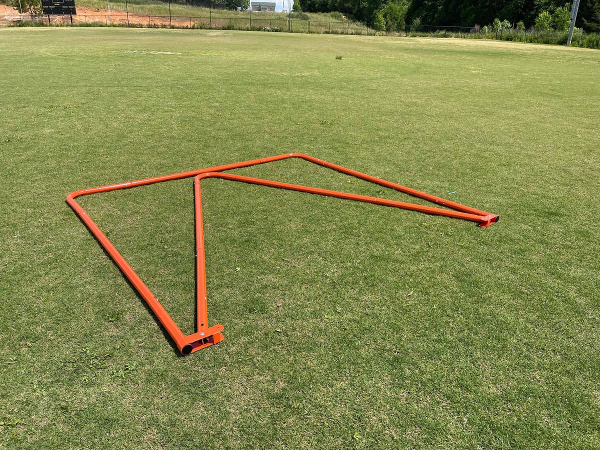 Crankshooter® Folding Lacrosse Goal, Frame Only, 6'x6'x7', 30 lbs