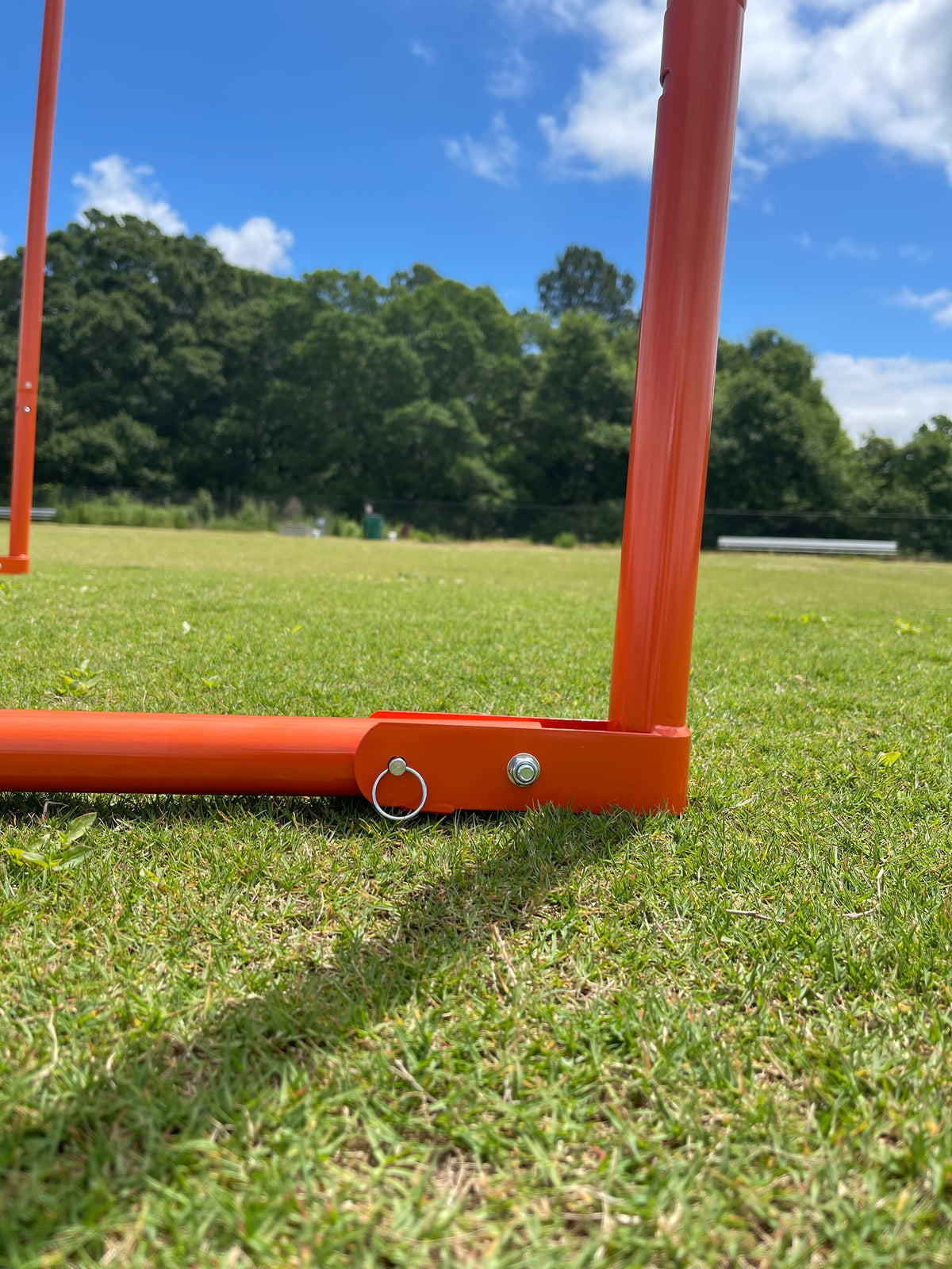 Crankshooter® Folding Lacrosse Goal, Frame Only, 6'x6'x7', 30 lbs