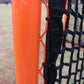 Crankshooter® College/High School Game Lacrosse Goals, Pair (Qty 2), 6'x6'x7', 118 lbs Each, Flat Base with Lacing Rails, Includes 6mm or 7mm White or Black Nets
