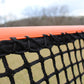 Crankshooter® 6mm College/High School Lacrosse Net, 6'x6'x7', White or Black, Includes 120 ft Lacing Cord & Bungees