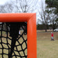 Crankshooter® 6mm College/High School Lacrosse Net, 6'x6'x7', White or Black, Includes 120 ft Lacing Cord & Bungees