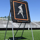 Crankshooter® Lacrosse Rebounder Wall, Male Image by Art of Lax™