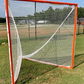 Crankshooter® Quick Clip™ Tournament Lacrosse Goal, 6'x6'x7', Quick-Attach Netting in 90 Seconds, Includes 5mm or 6mm White or Black Net