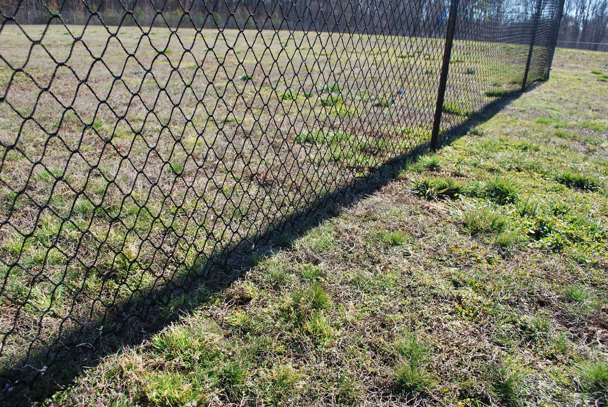 Crankshooter® Stationary Lacrosse Backstop System, 10'x30', with 3mm Net