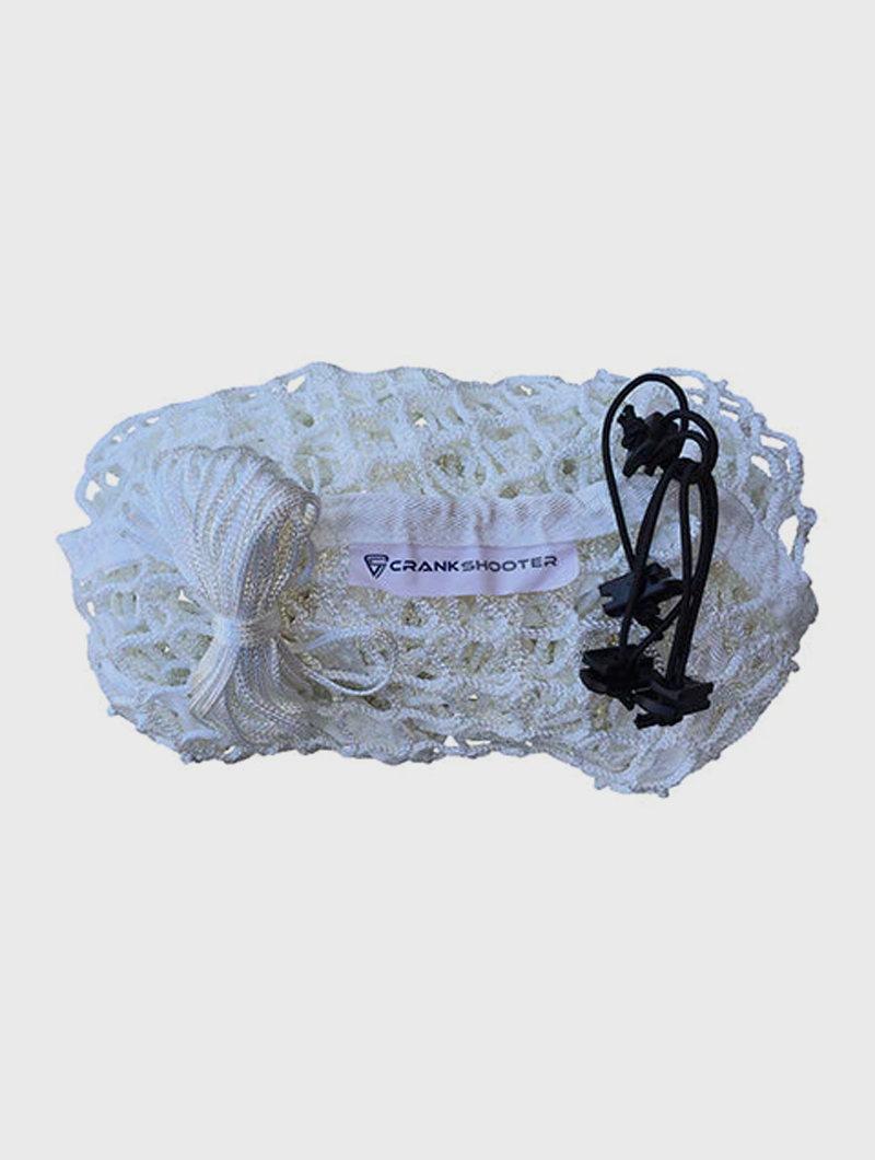 Crankshooter® Quick Clip™ Replacement Lacrosse Net, 4mm 1000d, 6'x6'x7' (Quick Clip™ Goals Only)