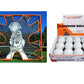 Crankshooter® LAX Pro Bundle Kit: Tournament Goal 6'x6'x7' + 5mm Net + Shot Trainer + 1 Dozen White Game Balls