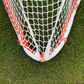 Crankshooter® Quick Clip™ Youth/Backyard Lacrosse Goal, Quick-Attach Netting in 90 Seconds, Includes 4mm White Net