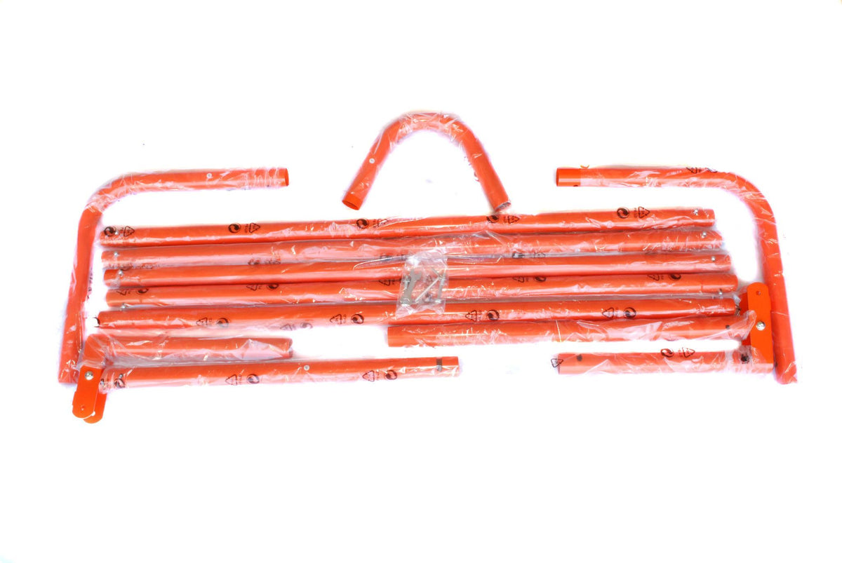 Crankshooter® Folding Lacrosse Goal, Frame Only, 6'x6'x7', 30 lbs