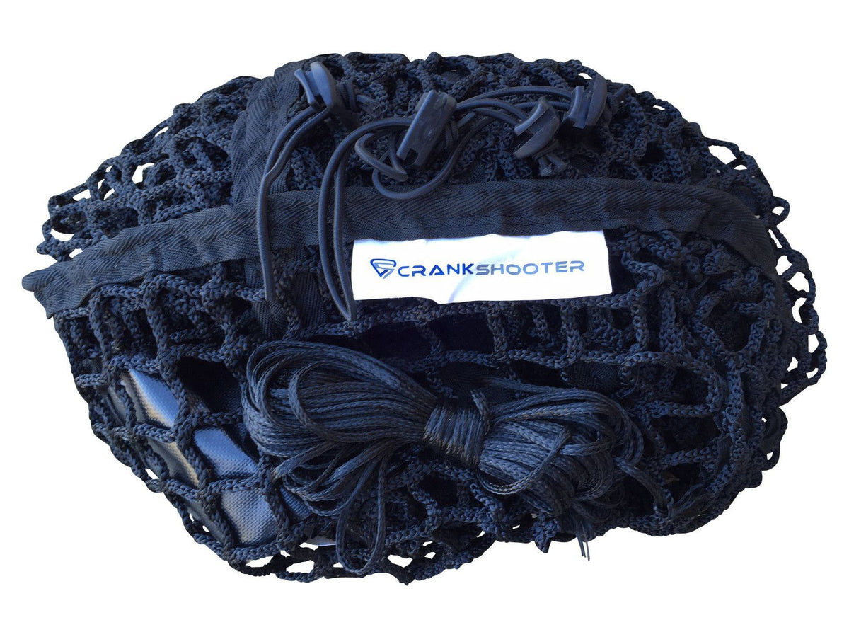 Crankshooter® 6mm Box Lacrosse Net, 4'6"x4'x5', White or Black