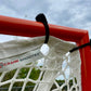 Crankshooter® 6mm College/High School Lacrosse Net, 6'x6'x7', White or Black, Includes 120 ft Lacing Cord & Bungees