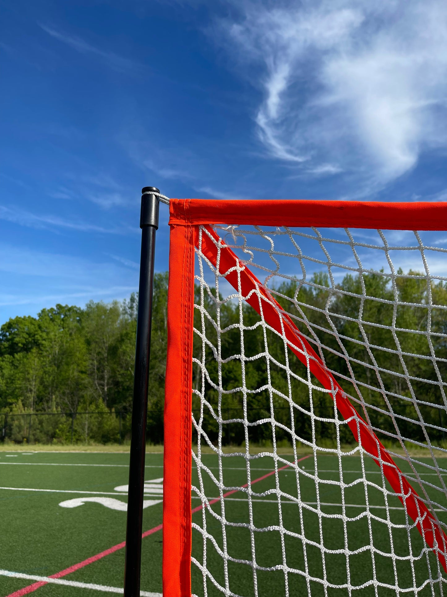 Crankshooter® Pop-Up Lacrosse Goal, 6'x6' or 4'x4', Quick Setup, Mobile