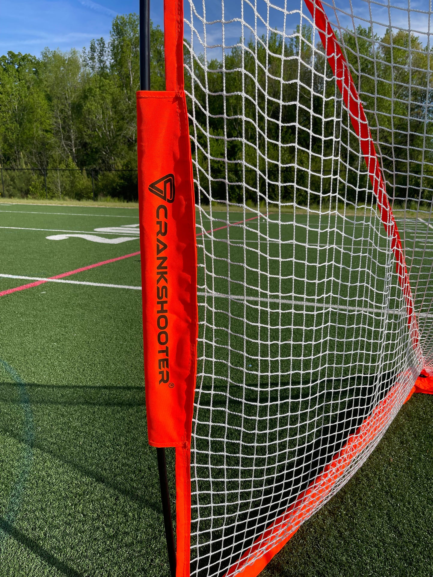 Crankshooter® Pop-Up Lacrosse Goal, 6'x6' or 4'x4', Quick Setup, Mobile