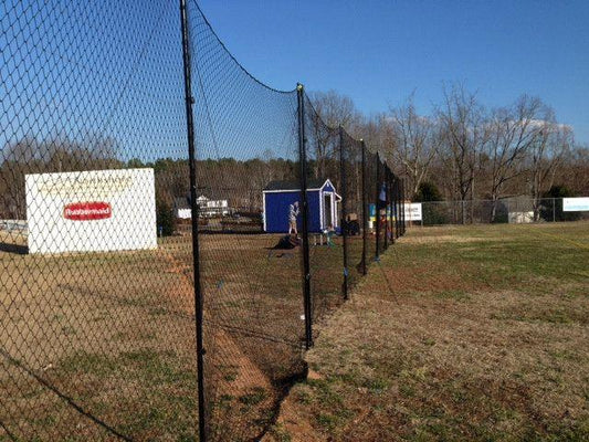 Crankshooter® Stationary Lacrosse Backstop System, 10'x30', with 3mm Net