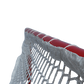 Crankshooter® Box Lacrosse Goals, Pair (Qty 2), 4'x4'x4', 29 lbs Each, Includes 5mm White or Black Nets