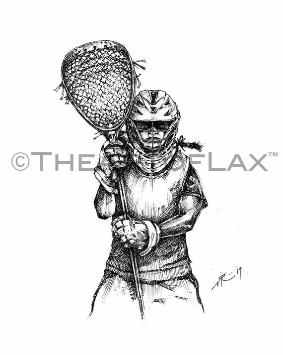 Crankshooter® Hi-Impact Lacrosse Shot Trainer for 6'x6'x7' Goal, Female Goalie, Triple Stitching