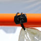 Crankshooter® Tournament Lacrosse Goals, Pair (Qty 2), 6'x6'x7', 35 lbs Each, Includes 6mm Black Nets