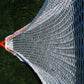 Crankshooter® Tournament Lacrosse Goal, 6'x6'x7', 35 lbs, Includes 4mm-7mm White or Black Net