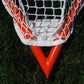 Crankshooter® Tournament Lacrosse Goal, 6'x6'x7', 35 lbs, Includes 4mm-7mm White or Black Net