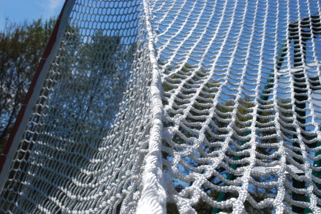 Crankshooter® Tournament Lacrosse Goal, 6'x6'x7', 35 lbs, Includes 4mm-7mm White or Black Net