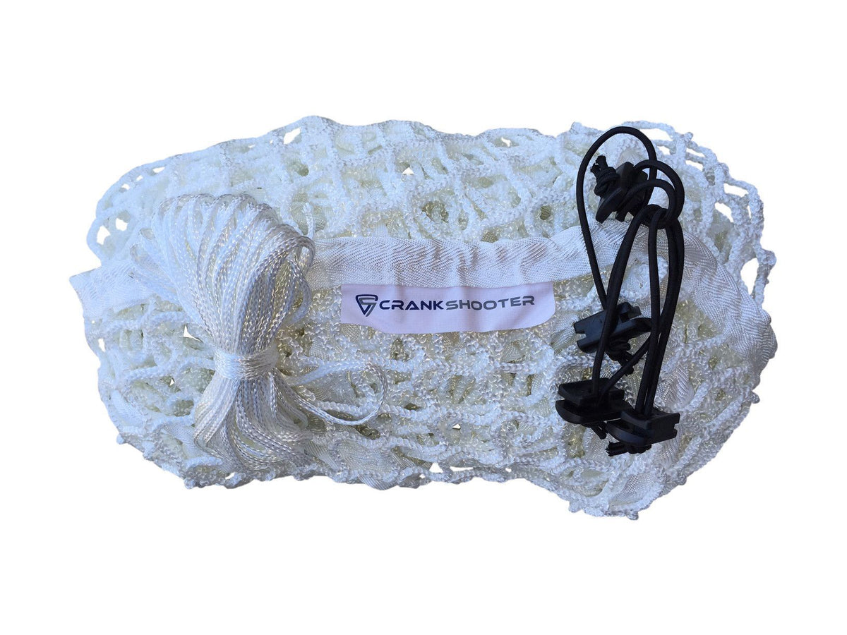 Crankshooter® 7mm Box Lacrosse Net, 4'x4'x5', Black